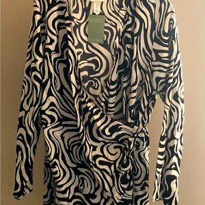 Black & Ivory Dress by H&M